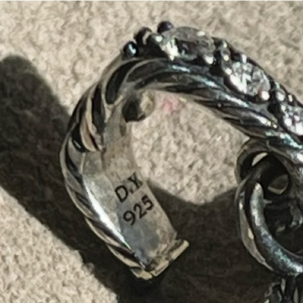 ✨SALE ✨David Yurman Diamond Starlight Cable Coil Pendant - Picture 6 of 7